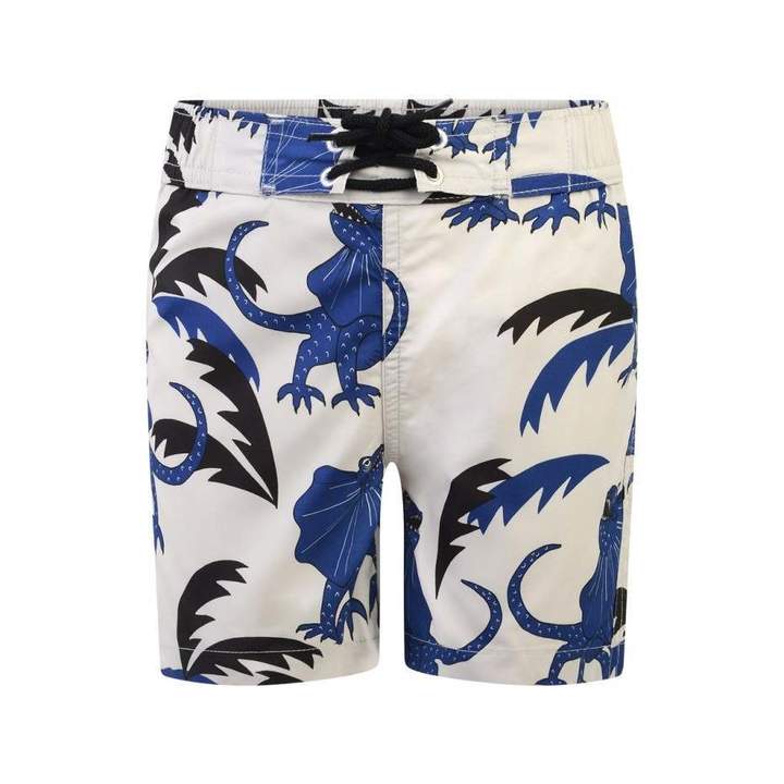 Mini RodiniBoys Blue Draco Swim Shorts