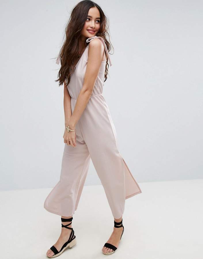 Minimal Jumpsuit in Jersey with Elasticated Waist