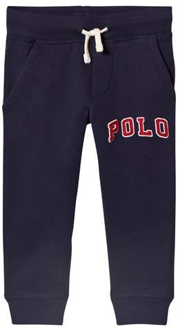 Navy Polo Applique Sweatpants