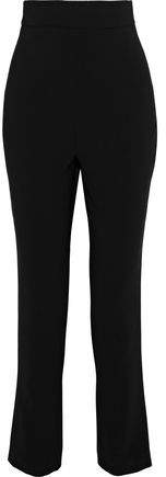 Reem Acra Stretch-Crepe Tapered Pants