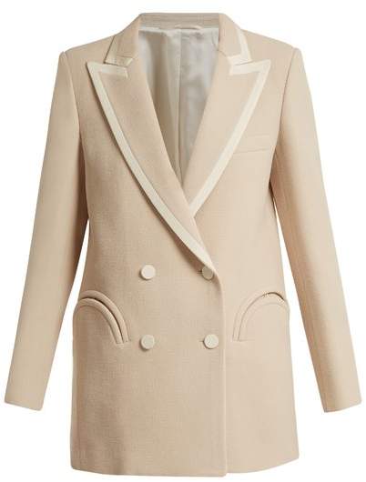 BLAZÉ MILANO Resolute Everyday wool-crepe blazer