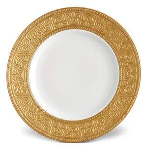Han 24k Gold and Porcelain Charger