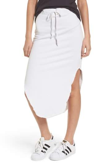 Midi Fleece Skirt