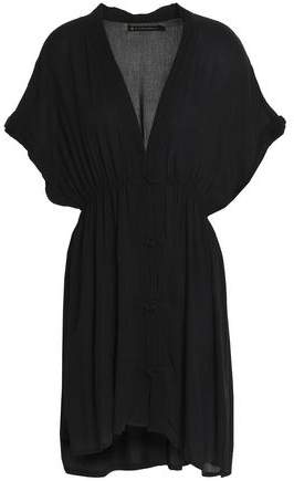 Fuji Gathered Gauze Coverup