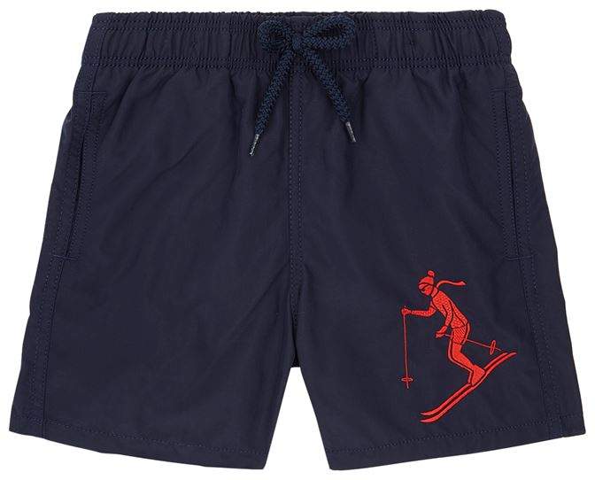 Embroidered Skier Shorts
