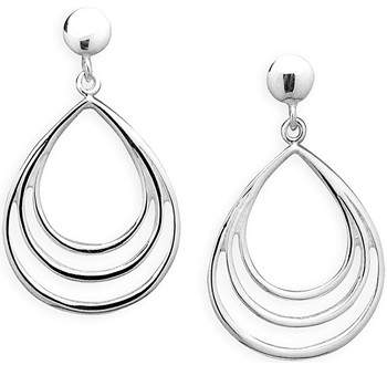 Fashionvictime Ohrringe Ohrringe Damen - Versilbert Modeschmuck