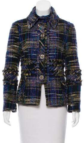 Tuleh Tweed Plaid Jacket