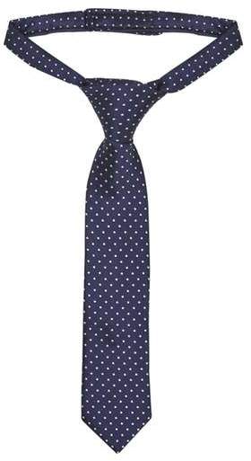 **Boys Navy Spotted Tie (18 months – 6 years)