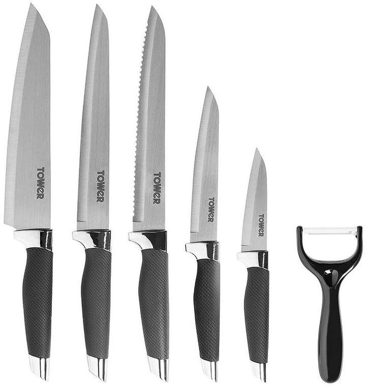 6 Piece Stainless Steel Knife Set Gift Boxed