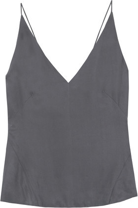 Lucy Washed-Silk Camisole