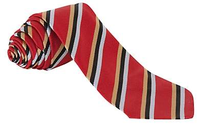 Unbranded St Joseph's College Prep School Tie, Red/Gold/Black
