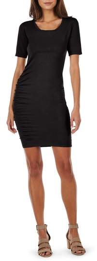 Ruched Body-Con Dress