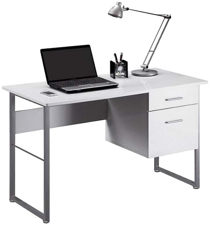 Cabrini White Storage Desk