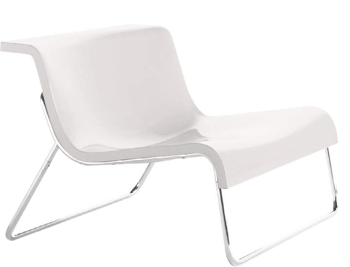 Form Sessel, Weiß