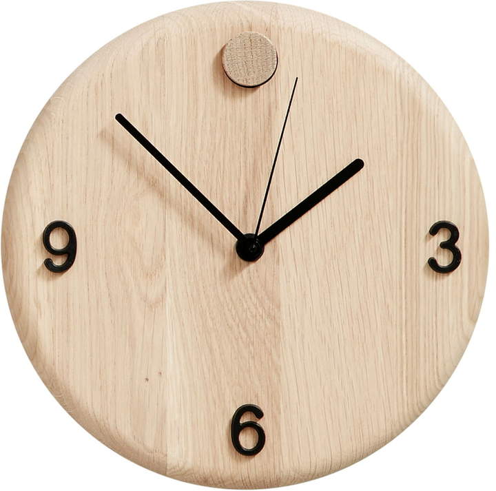 Andersen Furniture - Wood Time Wanduhr, Ø 22 cm