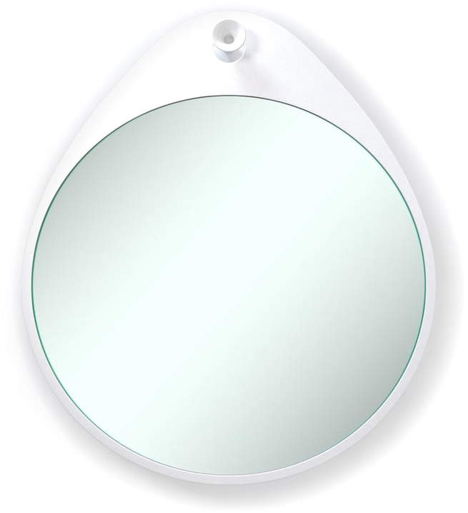 Rizz - Wandspiegel The Egg, Weiß