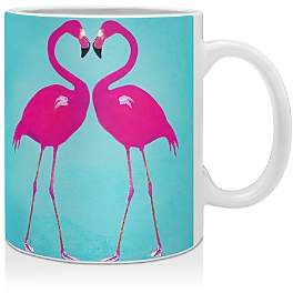 Coco De Paris Flamingo Heart Mug