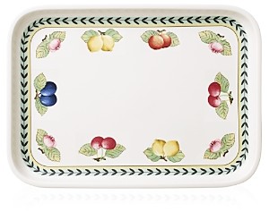 French Garden Baking Rectangular 14 Serving Plate/Lid