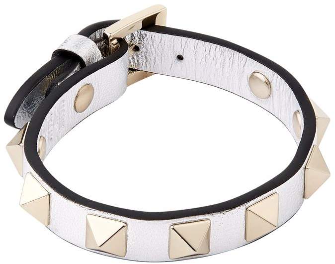Leather Rockstud Bracelet
