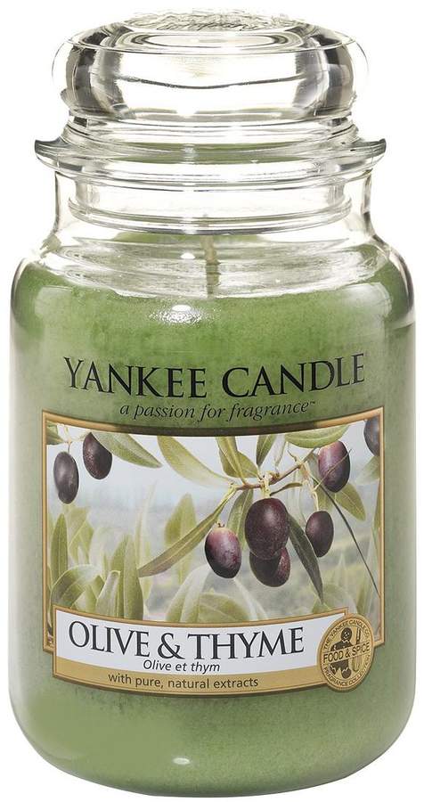 Large Jar Candle – Olive & Thyme