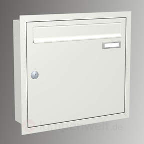 Express Box Up 110 - Unterputz-Briefkasten weiß