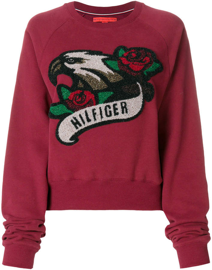 Sweatshirt mit Patch