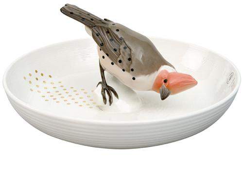 Schale mit Vogel von Nymphenburg