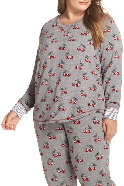 Cherry Pajama Top (Plus Size)