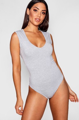 boohoo Basic Sleeveless Bodysuit