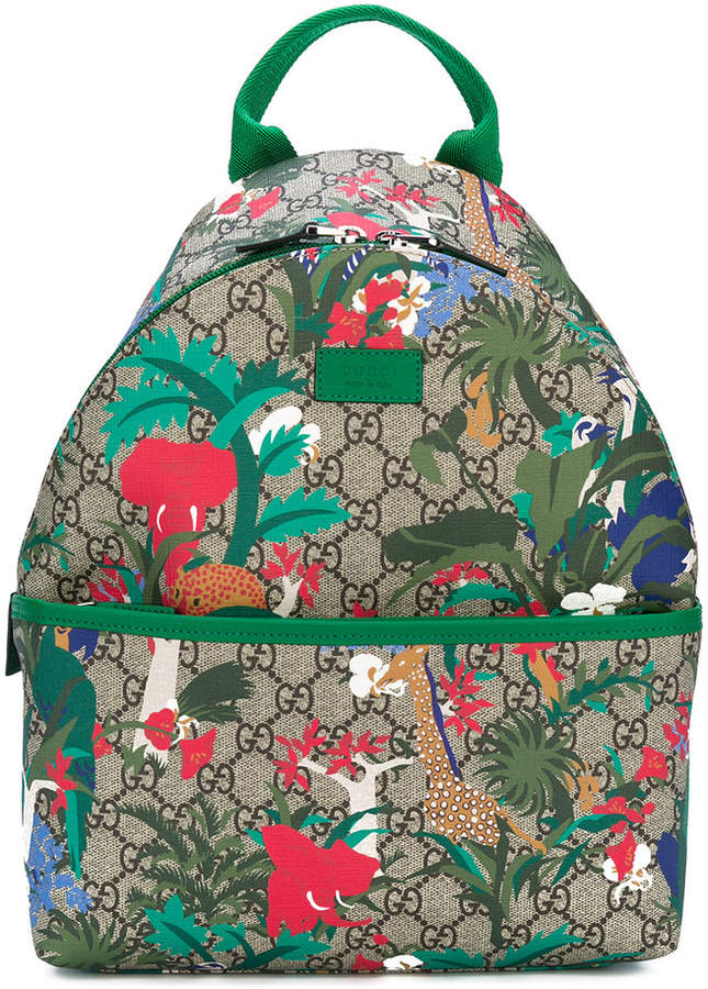 Gucci Kids GG Supreme printed backpack
