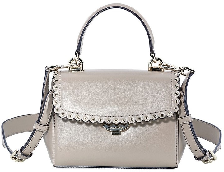 Michael Kors XS Leather Crossbody- Truffle - ONE COLOR - STYLE