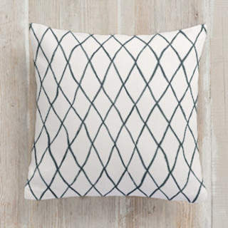 Criss-Crossed Square Pillow
