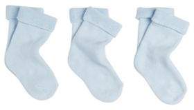3 Pair Pack of Terry Lined Ankle Socks