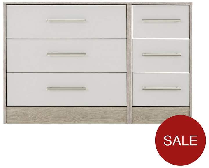 Arden Ready Assembled 3 + 3 Drawer Chest