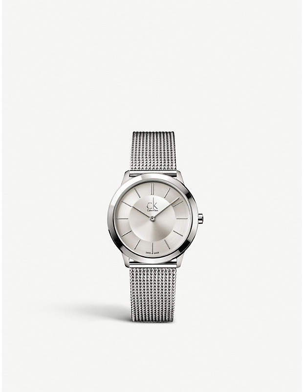 K3M22126 Minimal stainless steel watch