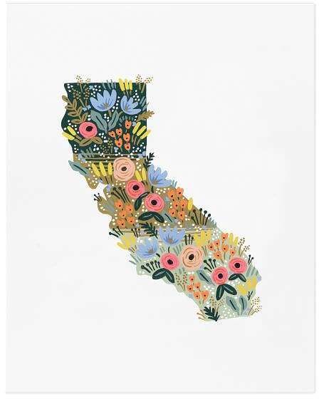 California Wildflowers by Rifle Paper Co.