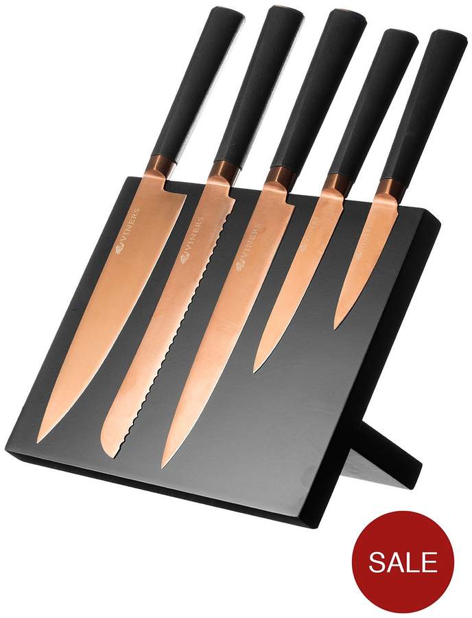 Titanium Copper Knife Block