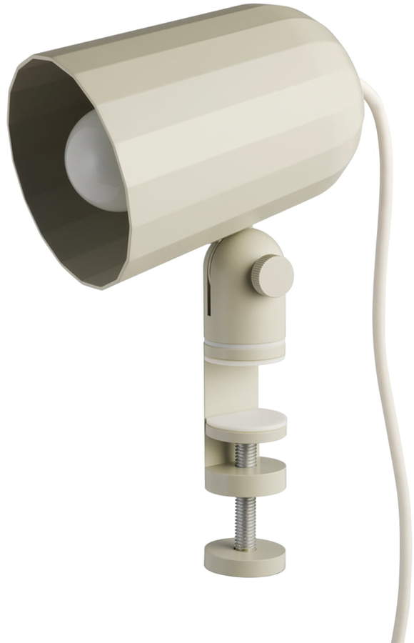 Hay - Noc Light Klemmleuchte, Weiß
