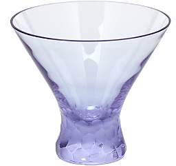 Moser Pebbles Stemless Martini Glass