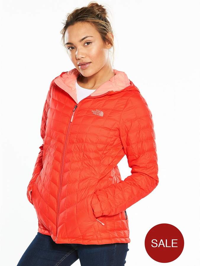 ThermoballTM Full Zip Hooded Jacket - Red