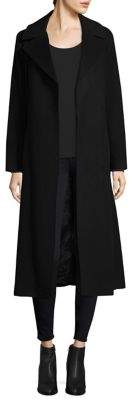 Double Breasted Cashmere Maxi Wrap Coat