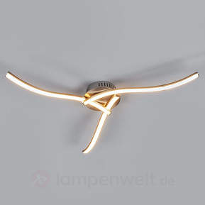 Dreiflammige LED-Deckenlampe Rachel