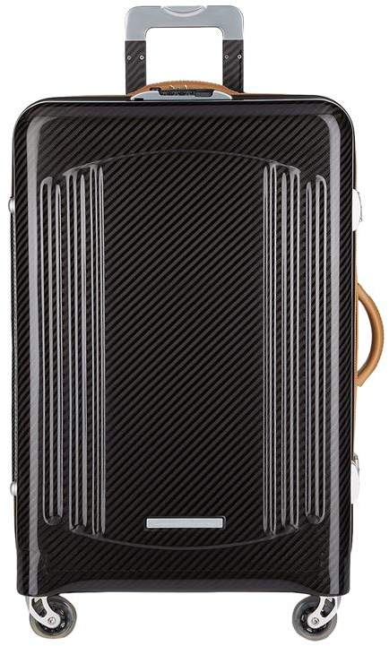 Tecknomonster Executive Shiny Carbon Fibre Suitcase