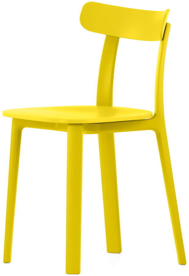 All Plastic Chair, butterblume, Filzgleiter (Hartboden)