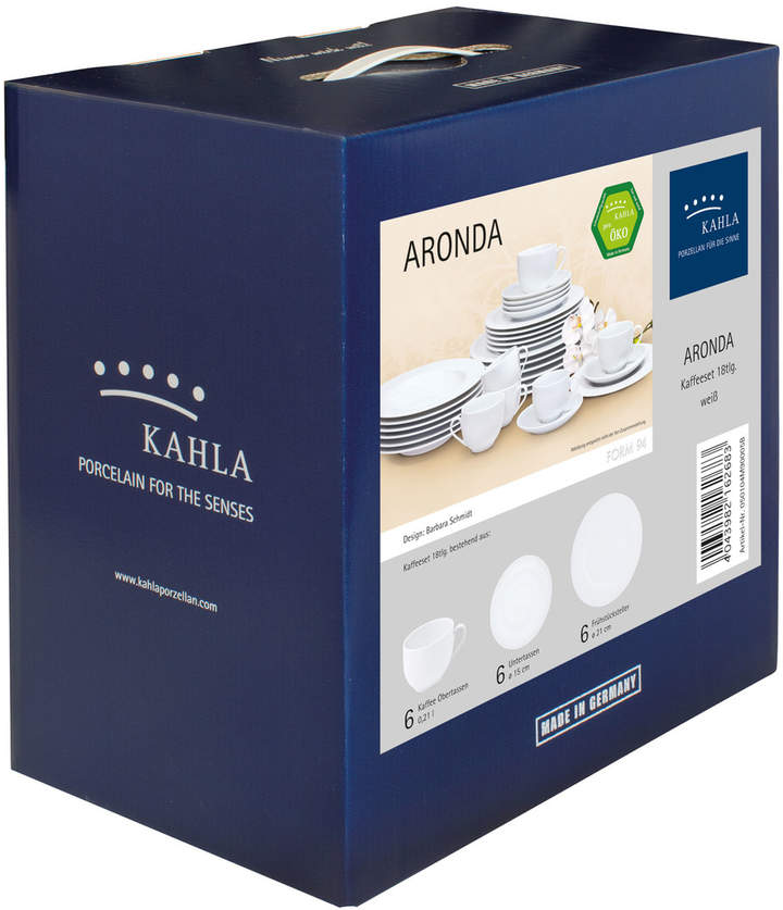 Aronda Kaffee-Set 18tlg., 2. Wahl Weiß