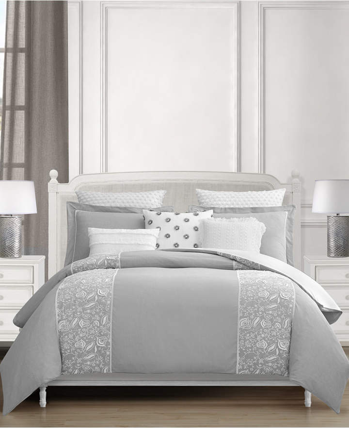 Lacourte Althrop 8-Pc. Cotton California King Comforter Set Bedding