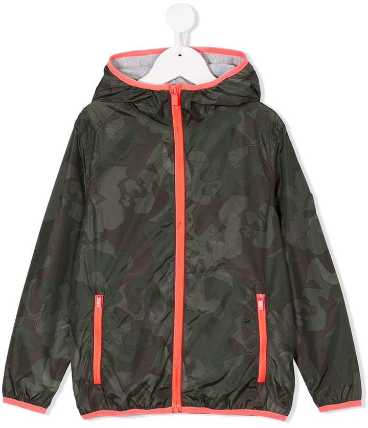 Ciesse Piumini Junior zipped camouflage jacket