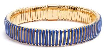 Stretch-band enamel bracelet