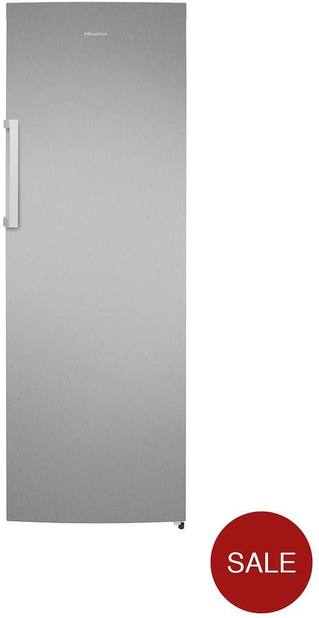 Hisense FV306N4BC1 60cm Wide Frost-Free Freezer - Stainless Steel Effect