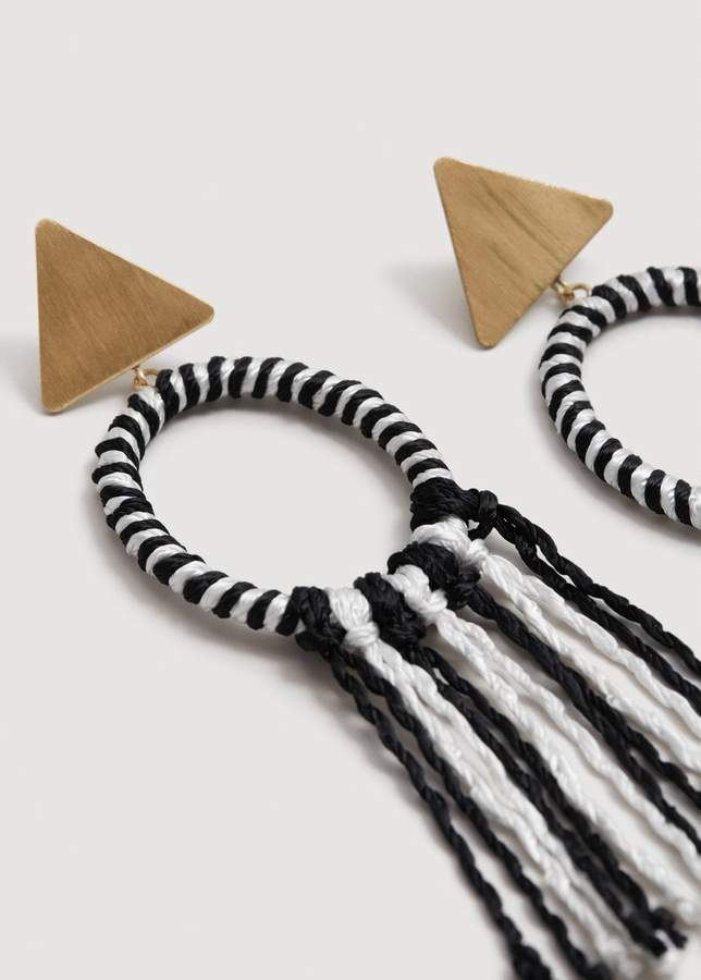 Ohrringe mit Fransen